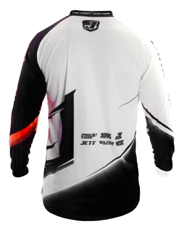Camisa Off-road Jett Factory vermelha + óculos Pro Tork - Imagem 3