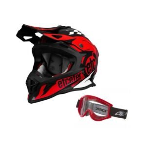 Capacete Motocross Etc Pro Tork + óculos Pro Tork