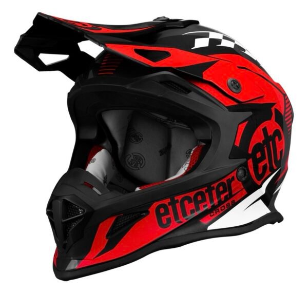 Capacete Motocross Etc Pro Tork + óculos Pro Tork - Imagem 2