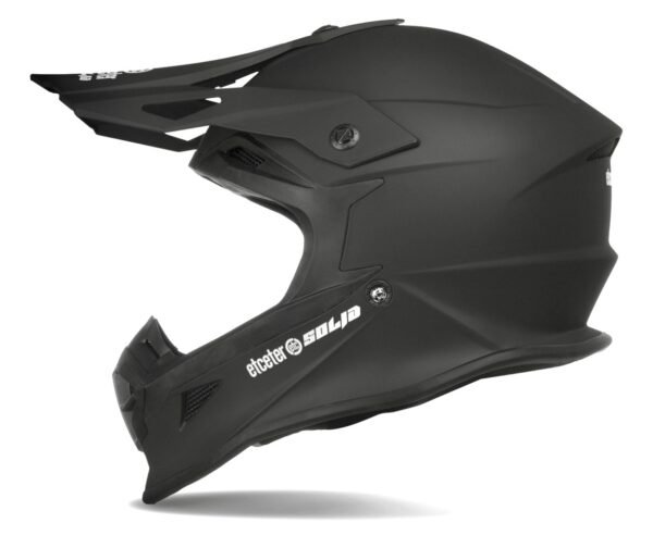 Capacete Motocross ETC Solid Pro Tork + óculos Pro Tork - Imagem 3