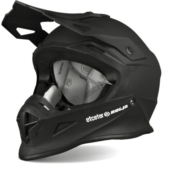 Capacete Motocross ETC Solid Pro Tork + óculos Pro Tork - Imagem 2
