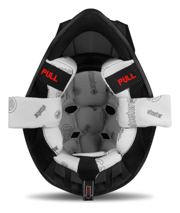 Capacete Motocross ETC Solid Pro Tork + óculos Pro Tork - Imagem 4