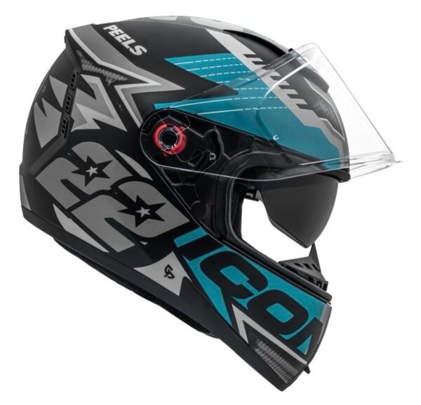 Capacete Peels Icon RT com óculos + viseira camaleão