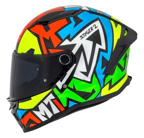 Capacete MT Stinger 2 Meld fluor