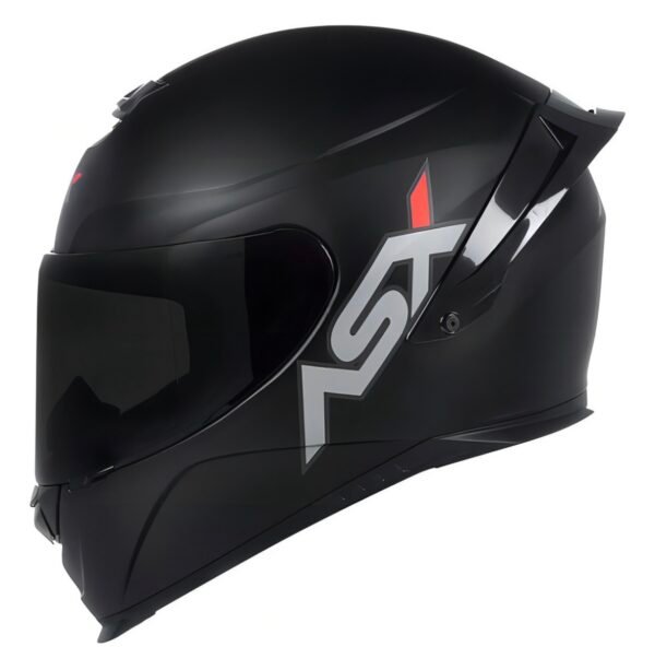 Capacete ASX Eagle Racing preto brilho
