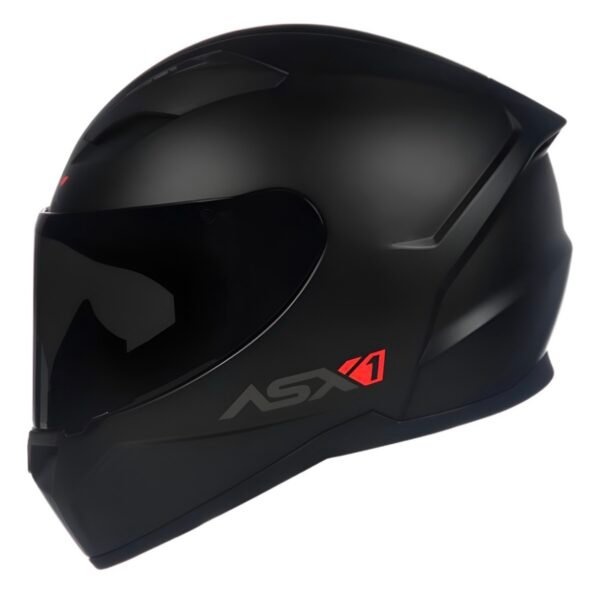 Capacete ASX City preto fosco