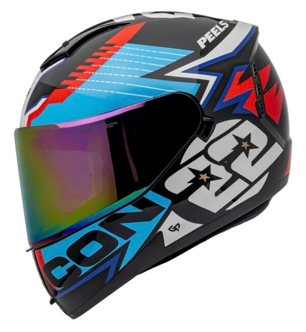 Capacete Peels Icon RT com óculos e viseira color - Image 2