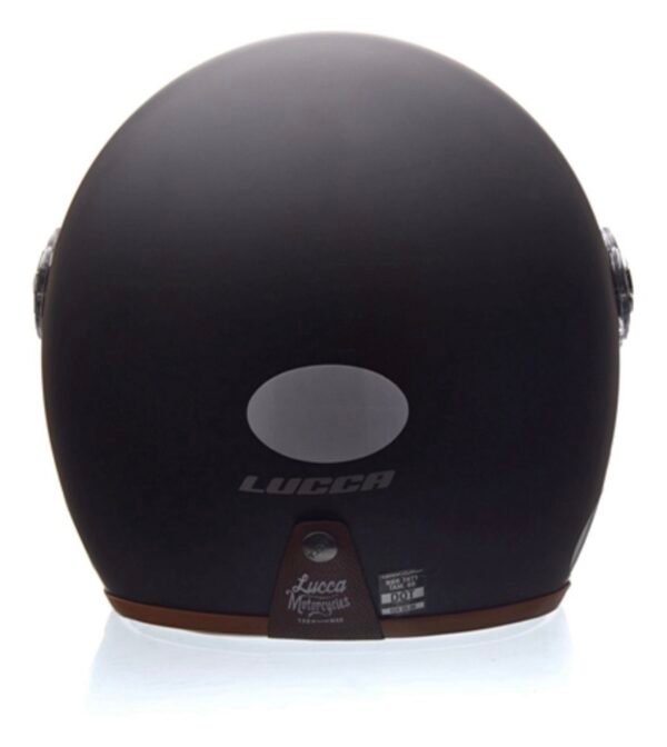 Capacete Lucca Customs Galaxy black caramel com óculos e mais 2 viseiras - Imagem 4