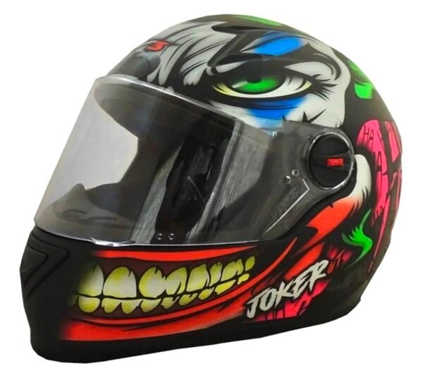 Capacete FW3 GTN Joker preto