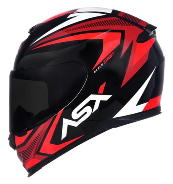 Capacete ASX Eagle Street vermelho