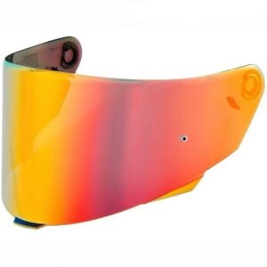Viseira KYT TT Course iridium red