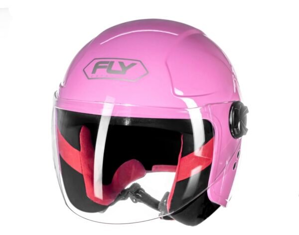 Capacete Fly HG Classic rosa - Imagem 2