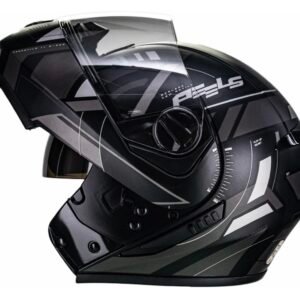 Capacete Peels U-RB2 Dynamic preto fosco e cinza