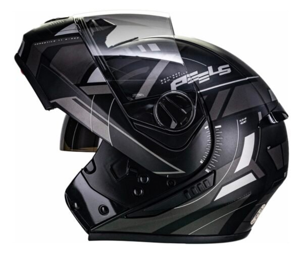 Capacete Peels U-RB2 Dynamic preto fosco e cinza