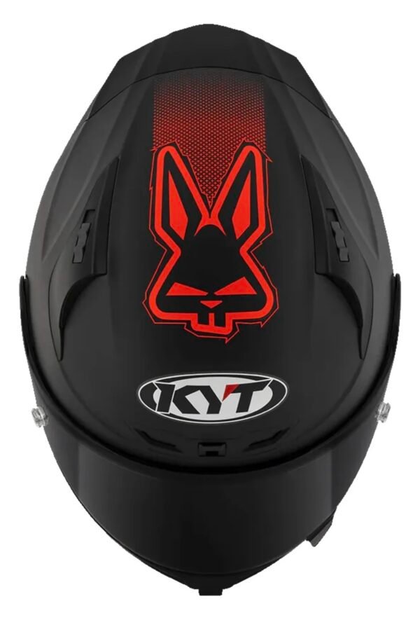 Capacete KYT Striker 2V Livery Augusto Fernandez • com óculos interno - Imagem 3