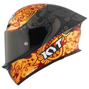 Capacete KYT TT Revo Enea Indonesia + aerofólio original