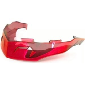 Aerofólio para capacete KYT TT Course vermelho