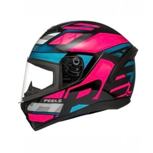Capacete Peels Spike II MX2 preto e rosa