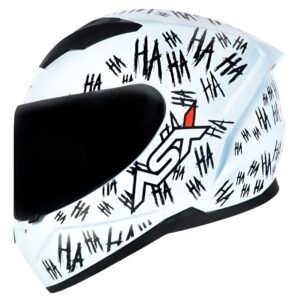 Capacete ASX City Fun branco
