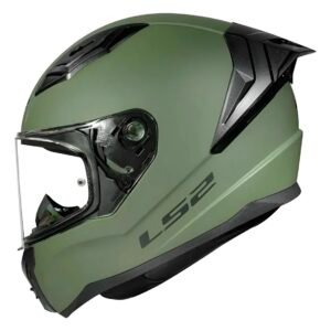 Capacete LS2 Vigo monocolor military green