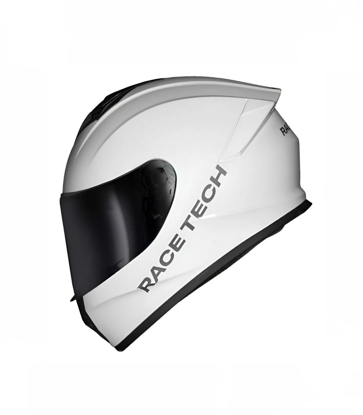 Capacete Race Tech Hit monocolor white