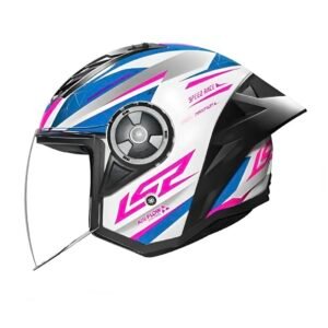 Capacete LS2 Airflow II Draze white/blue/pink