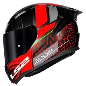 Capacete LS2 Vigo Shift Jeans Titanium red
