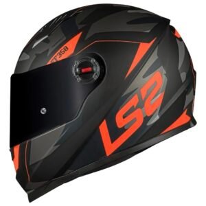Capacete LS2 FF358 Tank black orange