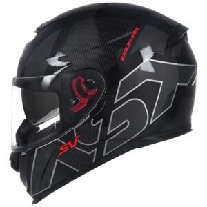 Capacete ASX Eagle SV Lines brilho preto/grafite