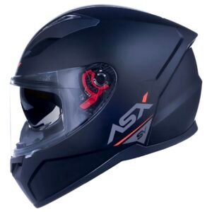 Capacete ASX City SV Solid fosco preto/grafite