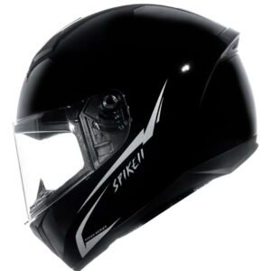 Capacete Peels Spike II NKD preto fosco prata