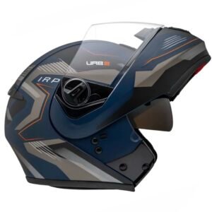 Capacete Peels U-RB2 Skyline azul fosco e grafite