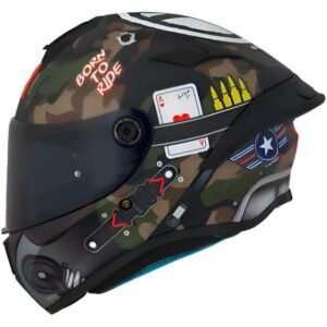 Capacete MT Targo S Patton fosco