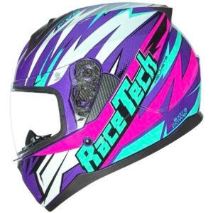 Capacete Race Tech Sector Electro purple pink