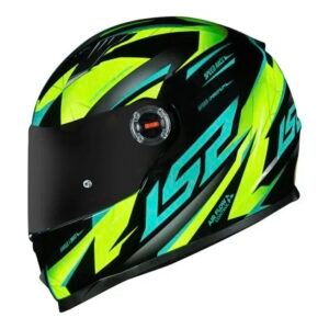 Capacete LS2 FF358 Draze black yellow green