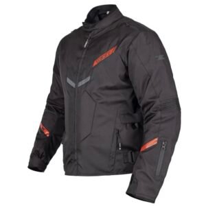 Jaqueta Texx New Strike V3 masculina preta e vermelha