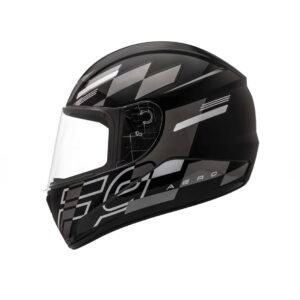 Capacete Fly F9 HG Aero preto e grafite