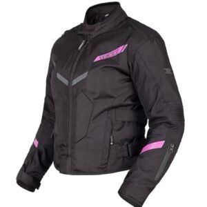 Jaqueta Texx Strike V3 Lady preto e rosa