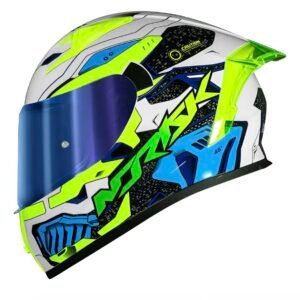 Capacete Norisk Flow Robot white yellow