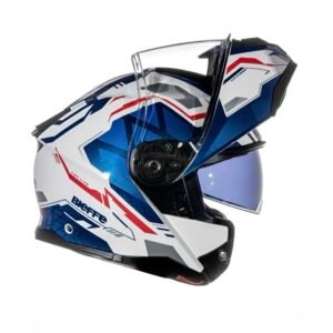 Capacete Bieffe B-Dynamic Attractie braco e azul