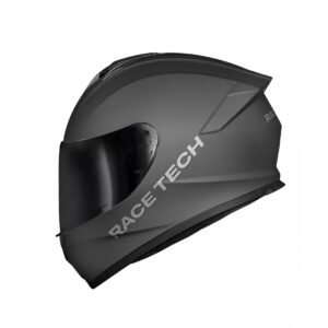 Capacete Race Tech Hit monocolor matt titanium