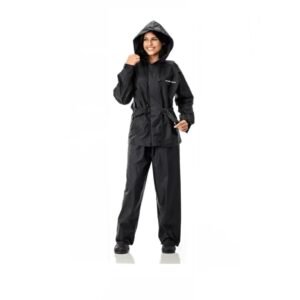 Conjunto de chuva Pantaneiro feminino em nylon com capuz