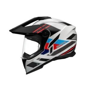 Bieffe B-Trail Advance branco preto azul e vermelho