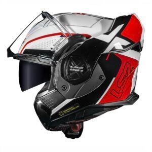 Capacete LS2 FF901 Advant-X Metryc white red